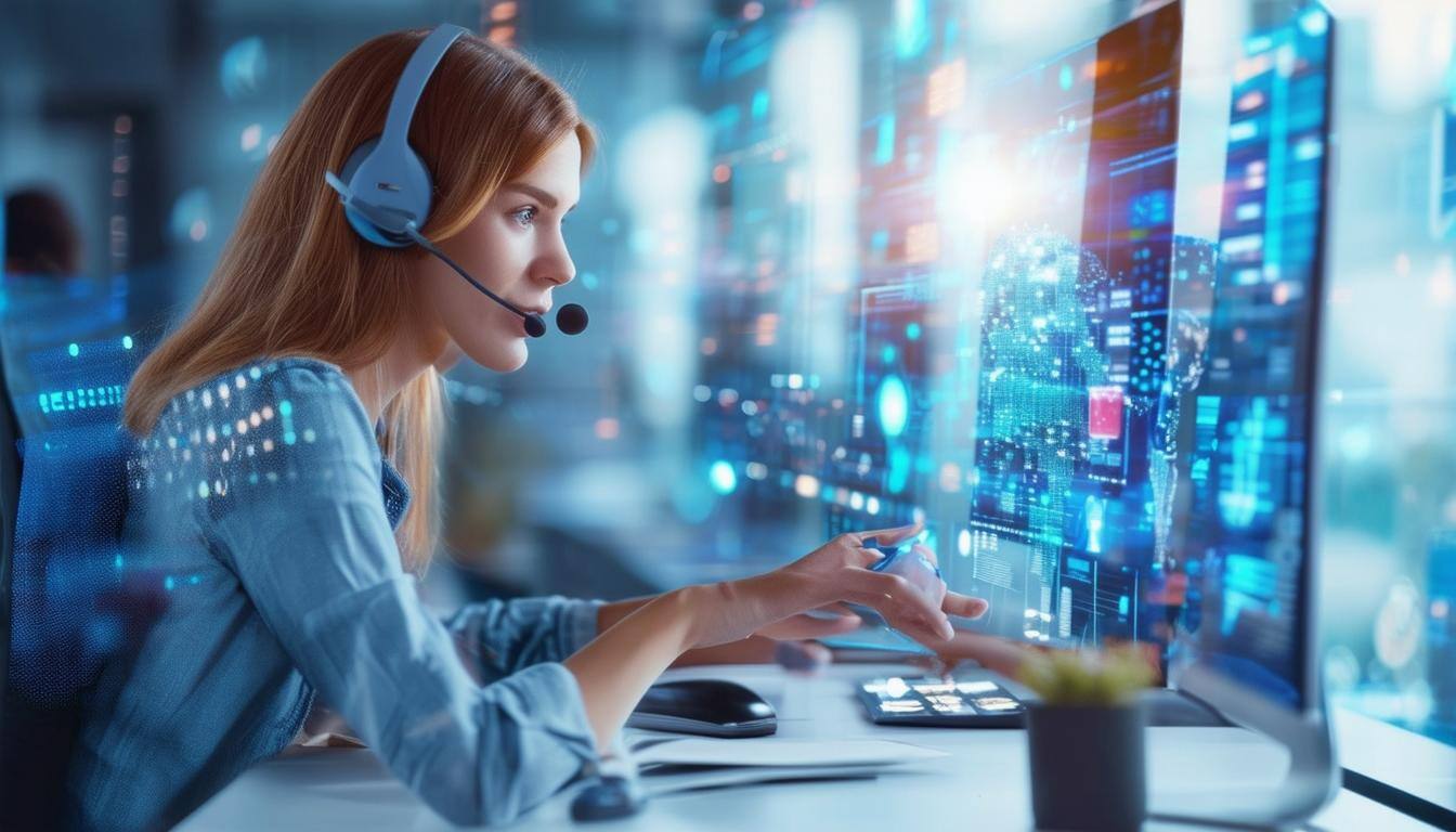 customer service with digital and AI services 2025